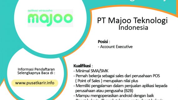 Lowongan PT Majoo Teknologi Indonesia