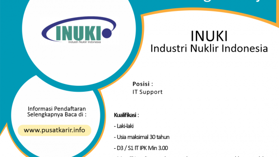 Lowongan Kerja PT Industri Nuklir Indonesia (Persero)
