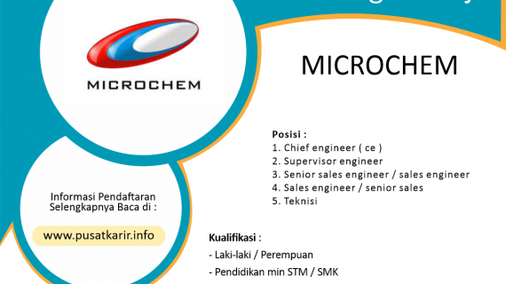 Lowongan Kerja PT Microchem Indonesia