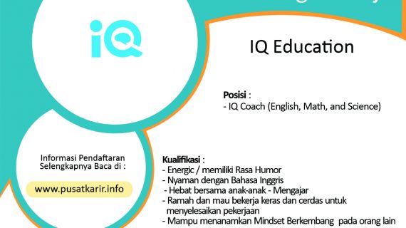 lowongan IQ Education